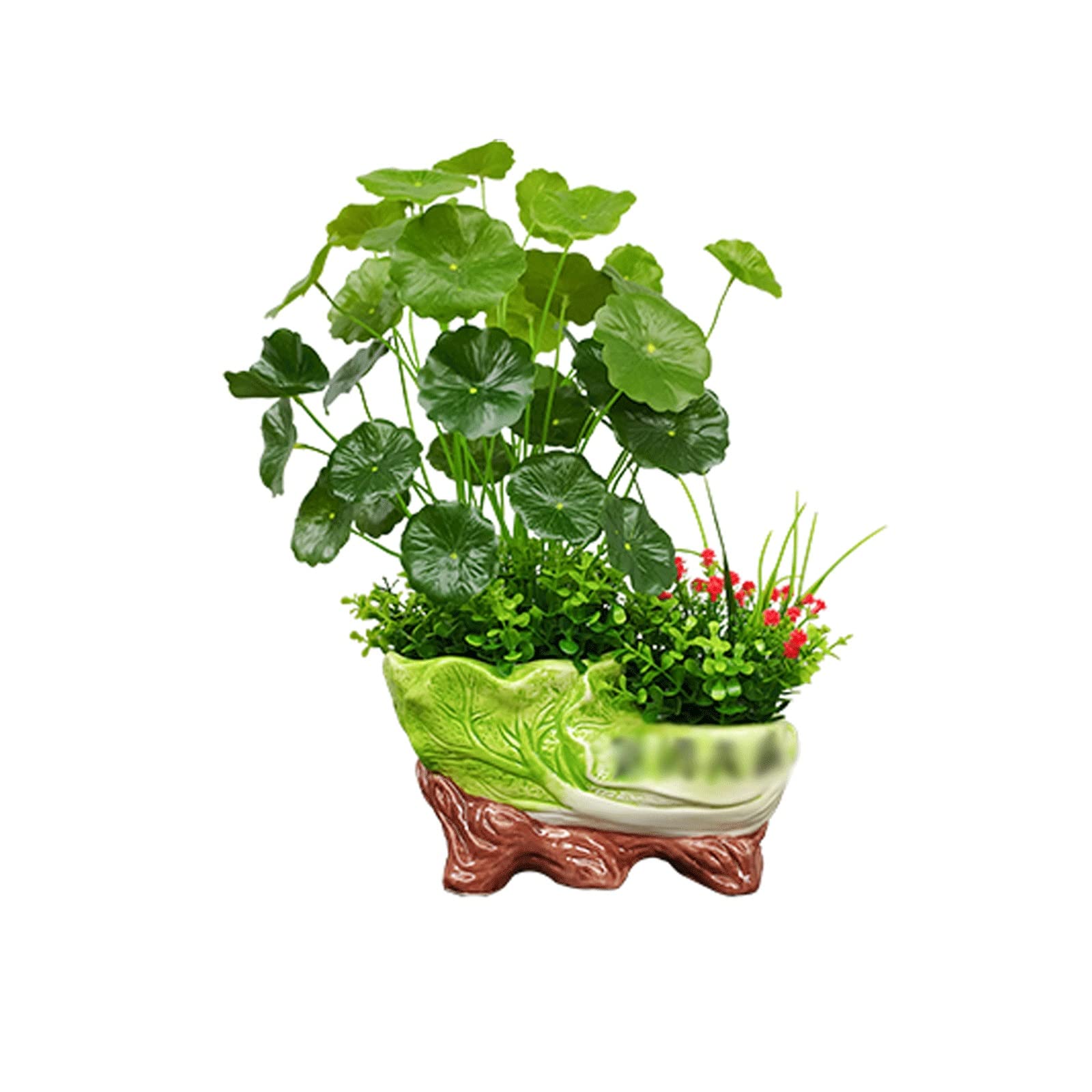 Plantes artificielles intérieures et fausses plantes en pot pour décoration maison