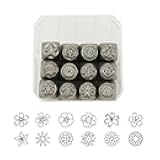 BOGEEL 12 Pieces Metal Stamping Tool Set 1/8” 1/4