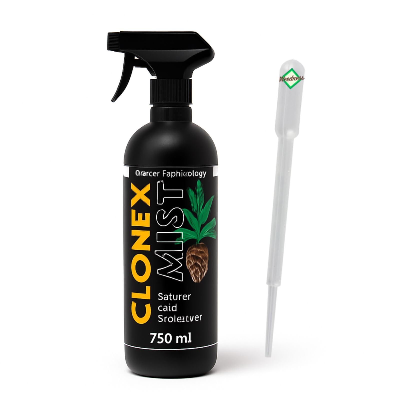 Weedness Clonex Mist 750 ml - Bewurzelungspulver für Stecklinge Wurzelaktivator Bewurzelungshormon Rooting Gel Wurzelpulver Bewurzelungshilfe