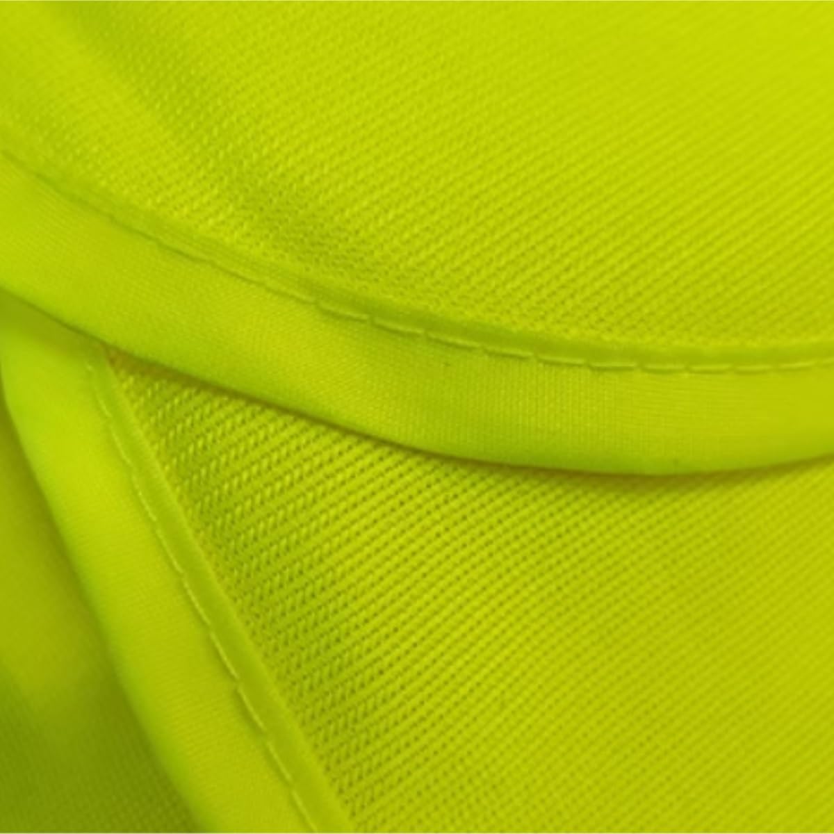 Chaleco De Seguridad Chaleco De Alta Visibilidad con Bolsillo Y Tiras Reflectantes, Chaleco De Uniforme De Trabajo Transpirable Reflectantes Chaleco De Trabajo