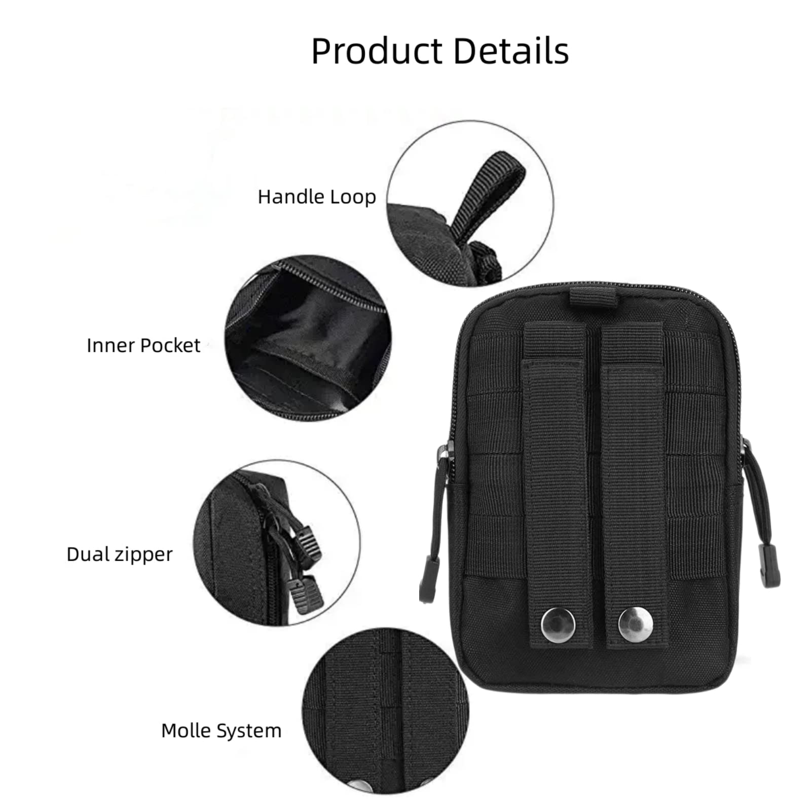 buy them safely AILOVA P Hr P Se Bag Men Belt W Bag Uy G Gear Tool O P