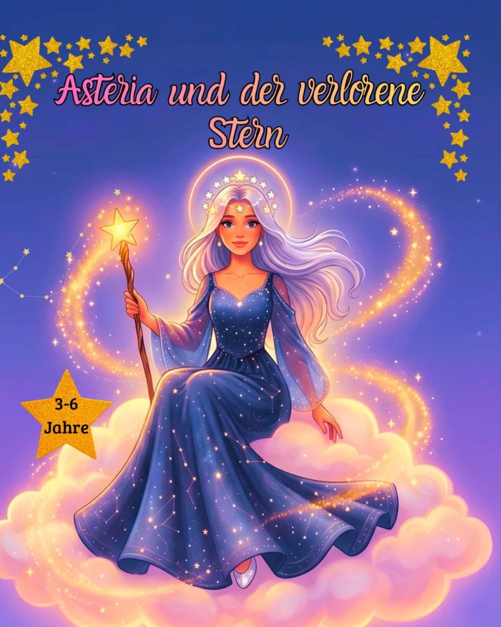 Asteria und der verlorene Stern: Eine magische Gute Nacht Geschichte für Kinder ab 3 Jahren über Mut, Freundschaft und Loslassen (Asterias Sternenabenteuer)