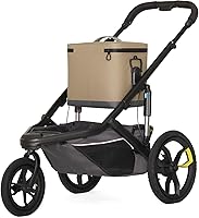 Vista 6 de Veer Switch&Jog - Cochecito de correr con empuñaduras de neopreno Cochecito de 3 ruedas todo terreno con asiento Switchback Absorción de golpes