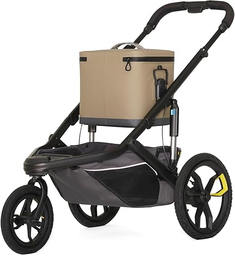 Miniatura 6 de Veer Switch&Jog - Cochecito de correr con empuñaduras de neopreno  Cochecito de 3 ruedas todo terreno con asiento Switchback  Absorción de golpes,