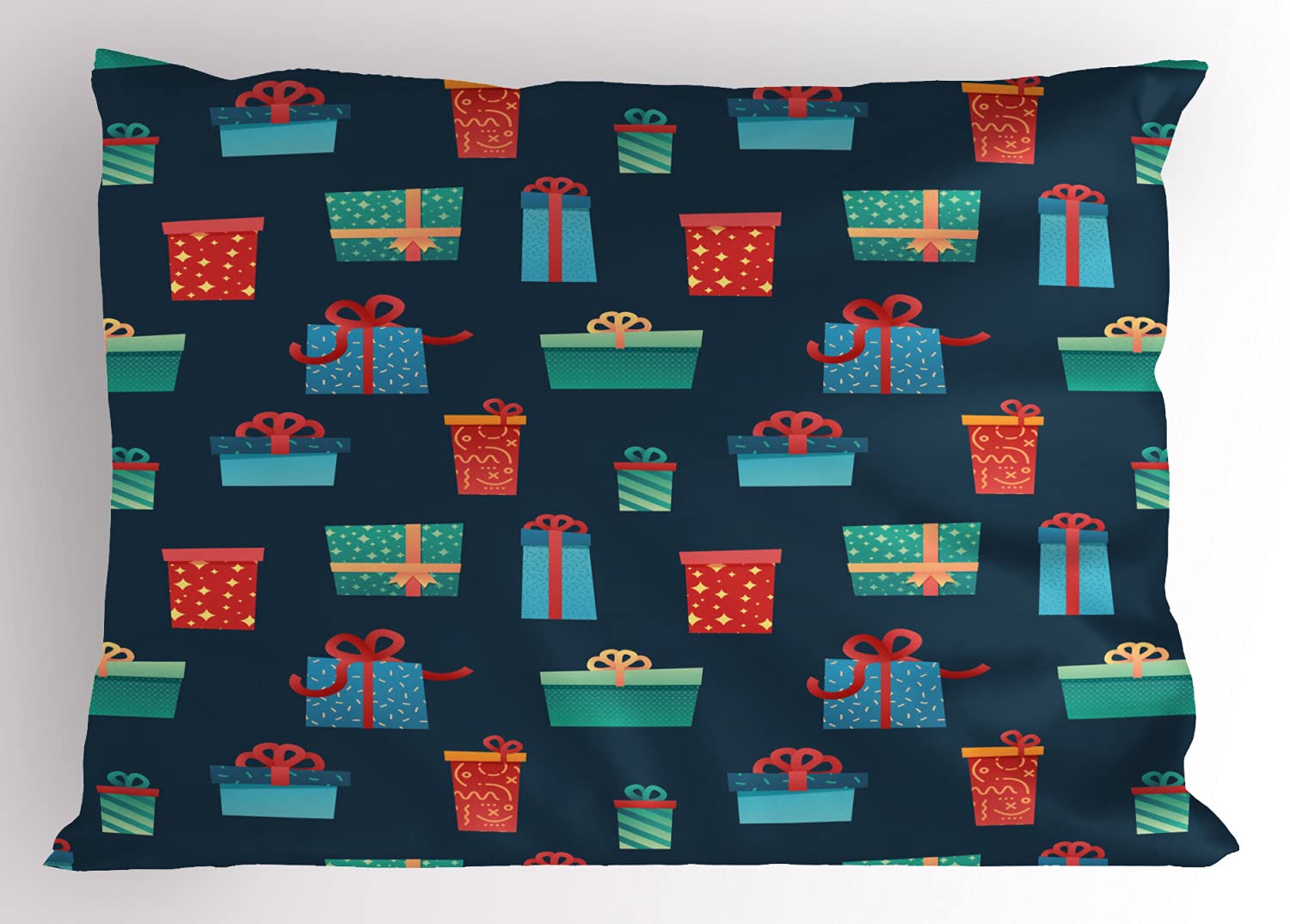 Lunarable Multicolor Ombre Pillow Sham Set of 18048