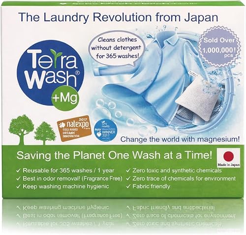 Detergente ecológico para ropa [fabricado en Japón] Detergente hipoalergénico para ropa para piel sensible, alternativa de detergente natural
