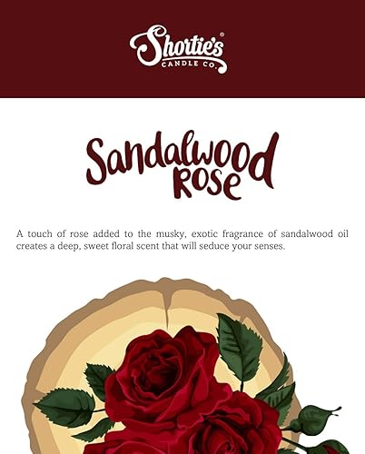 Miniatura 10 de Shortie's Candle Company Pure Sandalwood Wax Melts Multi Pack  Fórmula 117-2 altamente perfumada 3 onzas barras (6 onzas en total)  Hecho con