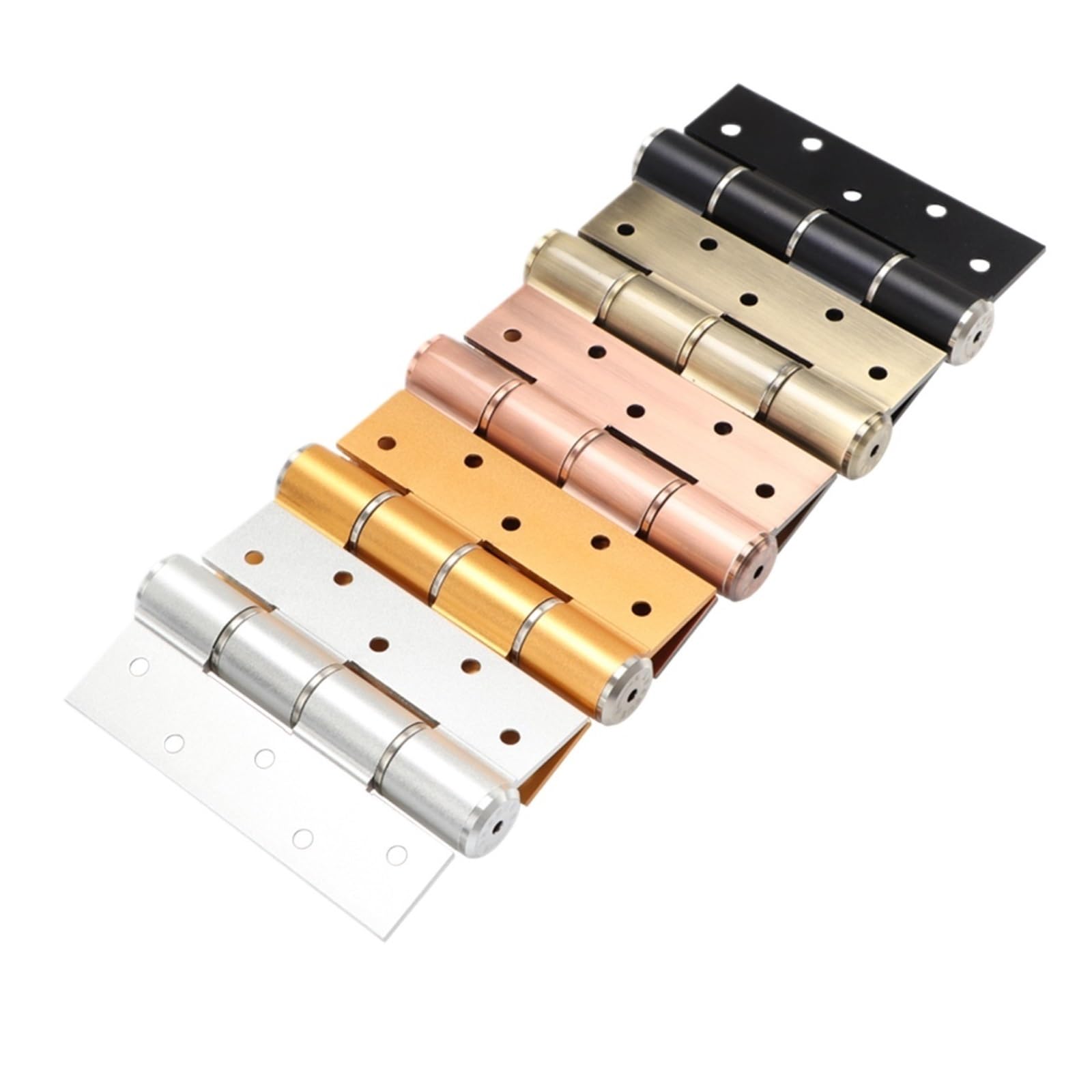 1PCS Invisible Door Hinge Damping Door Spring Hinge(Pink)