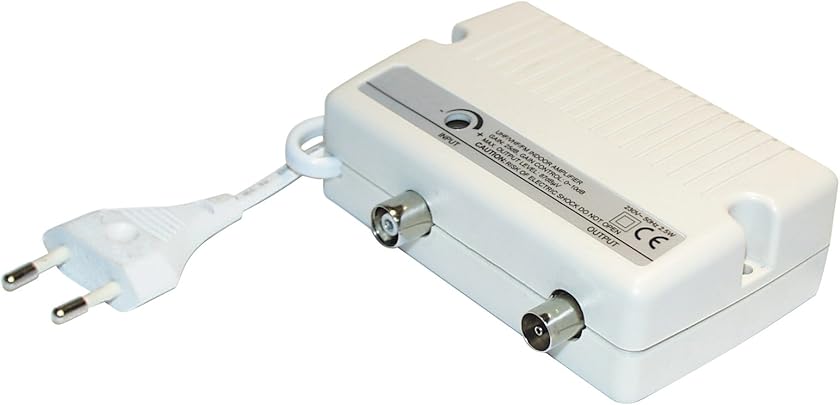 Transmedia FP1L Amplificatore antenna fader alimentatore rete amplificazione dB fader 0-10 dB frequenza 40-862 MHz Transmedia FP1L Amplificatore antenna fader alimentatore rete amplificazione dB fader 0-10 dB frequenza 40-862 MHz