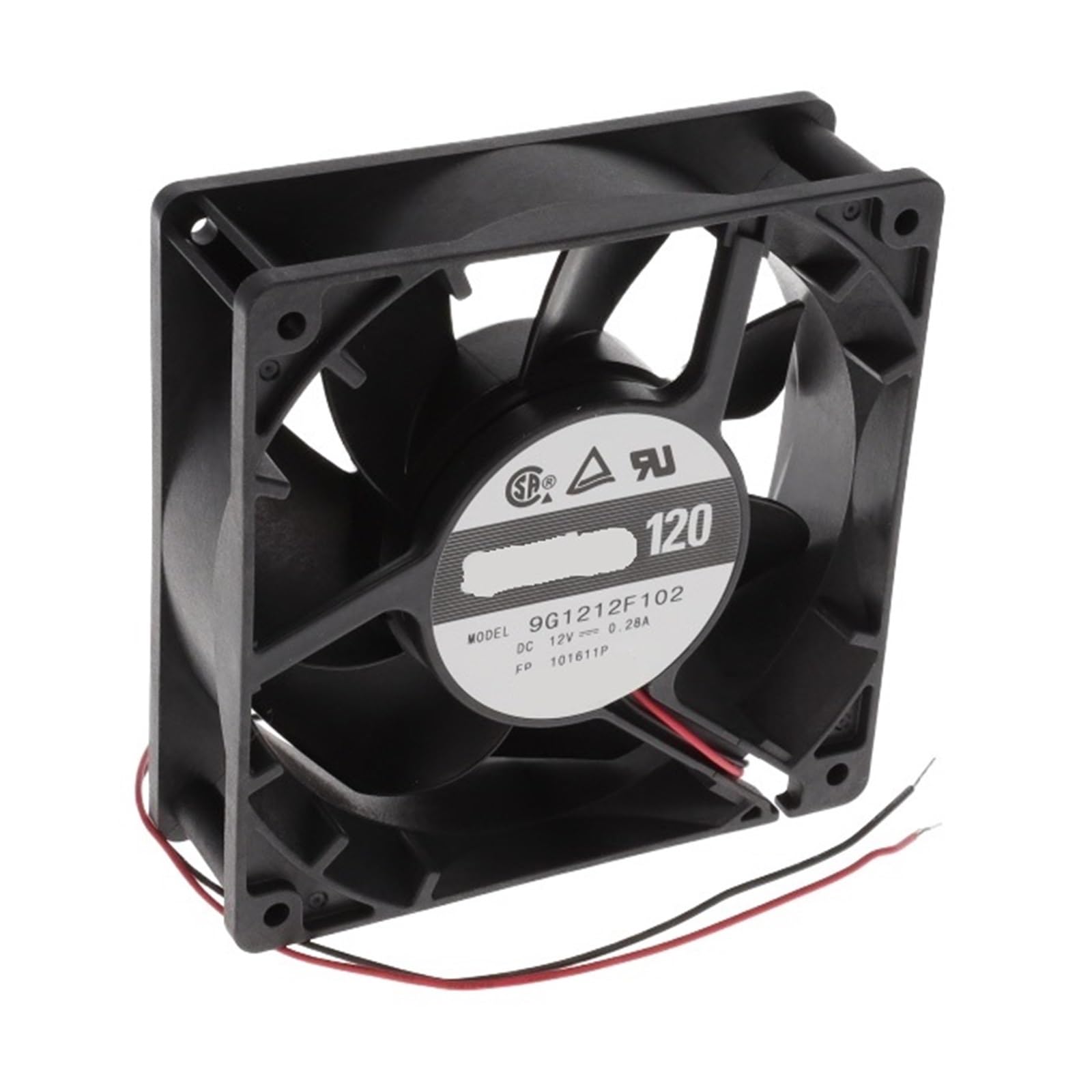 LZIKKGKI 9G1212F102 12VDC FAN 119X119X38mm 3.36W 2wire 2280RPM
