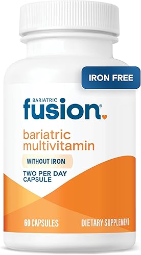 Bariatric Fusion Cápsula multivitamínica bariátrica sin hierro  Pacientes post cirugía bariátrica  Bypass gástrico y gastrectomía en manga  60