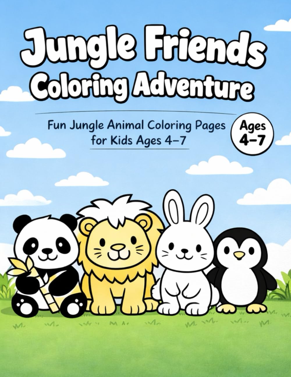 Jungle Friends Coloring Adventure