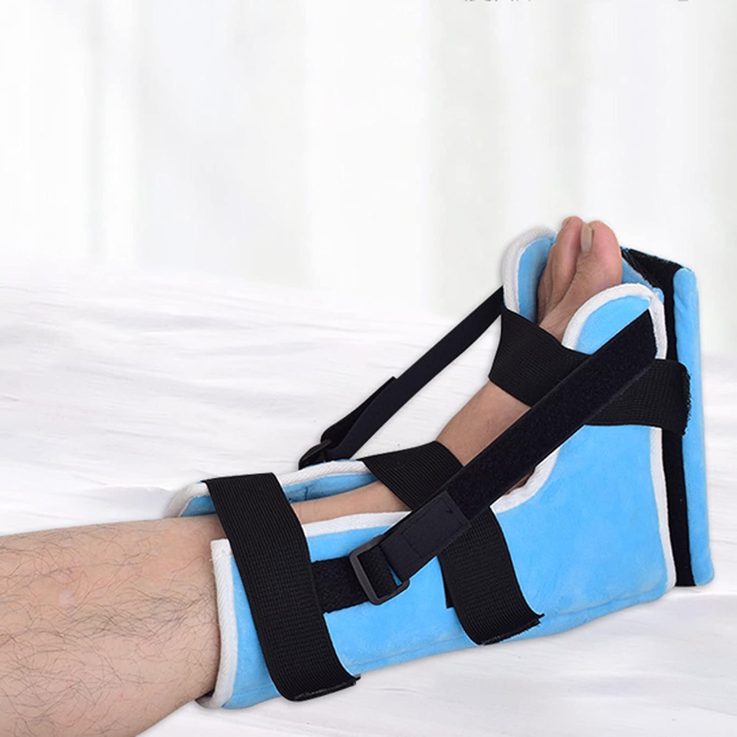 Soporte De Talón Antiescaras, Tobillera Para Par De Zapatillas Antiescaras, Protección De Pies Y Talones, Tobillera Para Pies (Azul 28 * 20 * 12 cm)