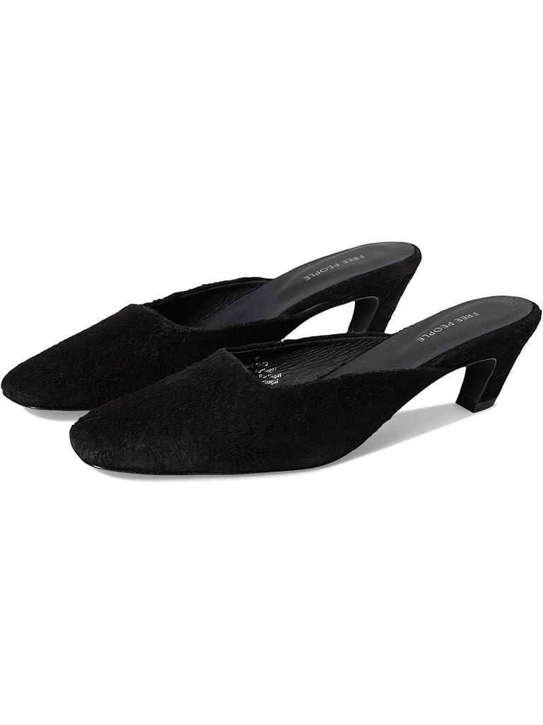 Black Free People Avenue Heels