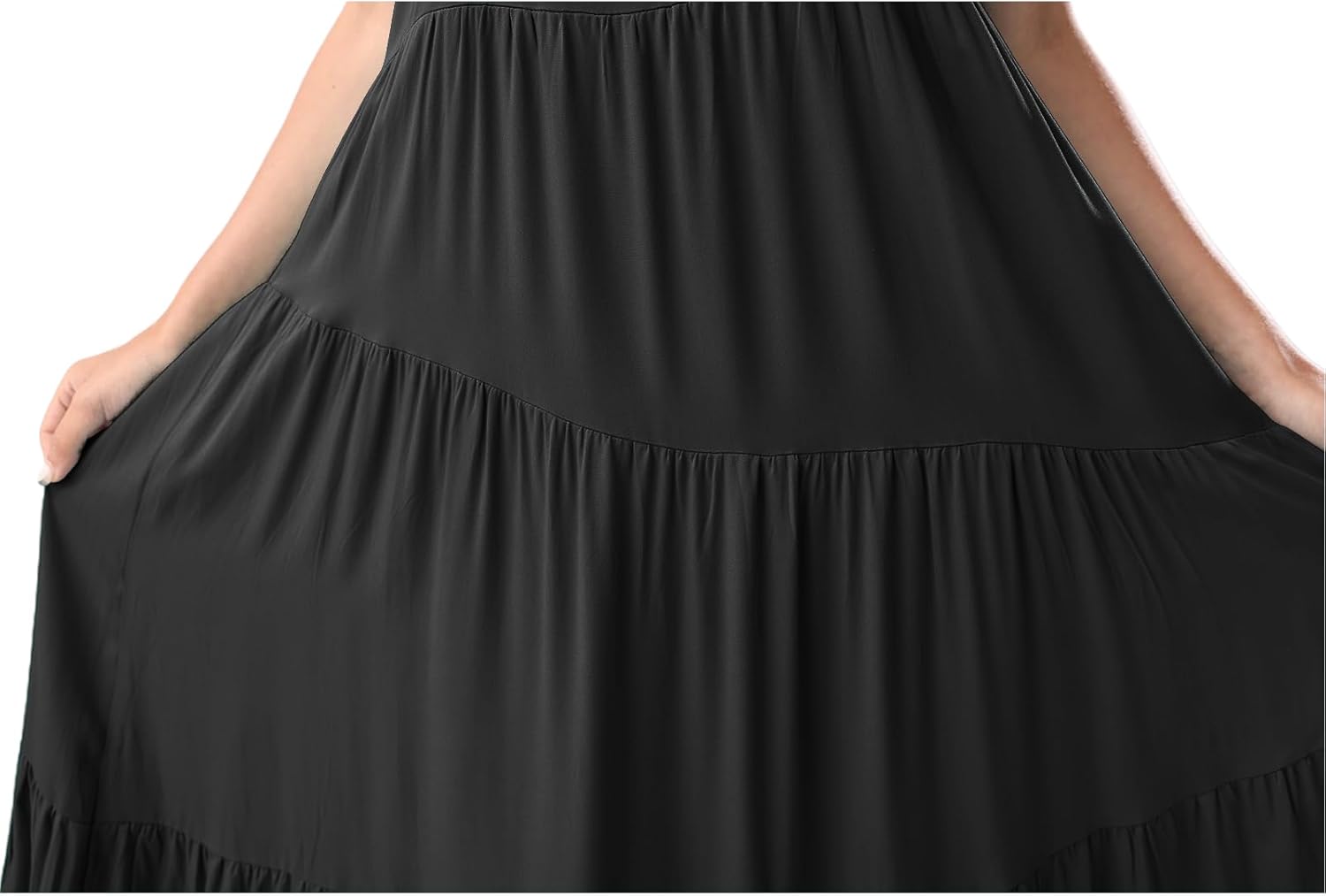 Women Summer Spaghetti Strap Sleeveless Casual Flowy Beach Vacation 2025 Maxi Dress - Image 8