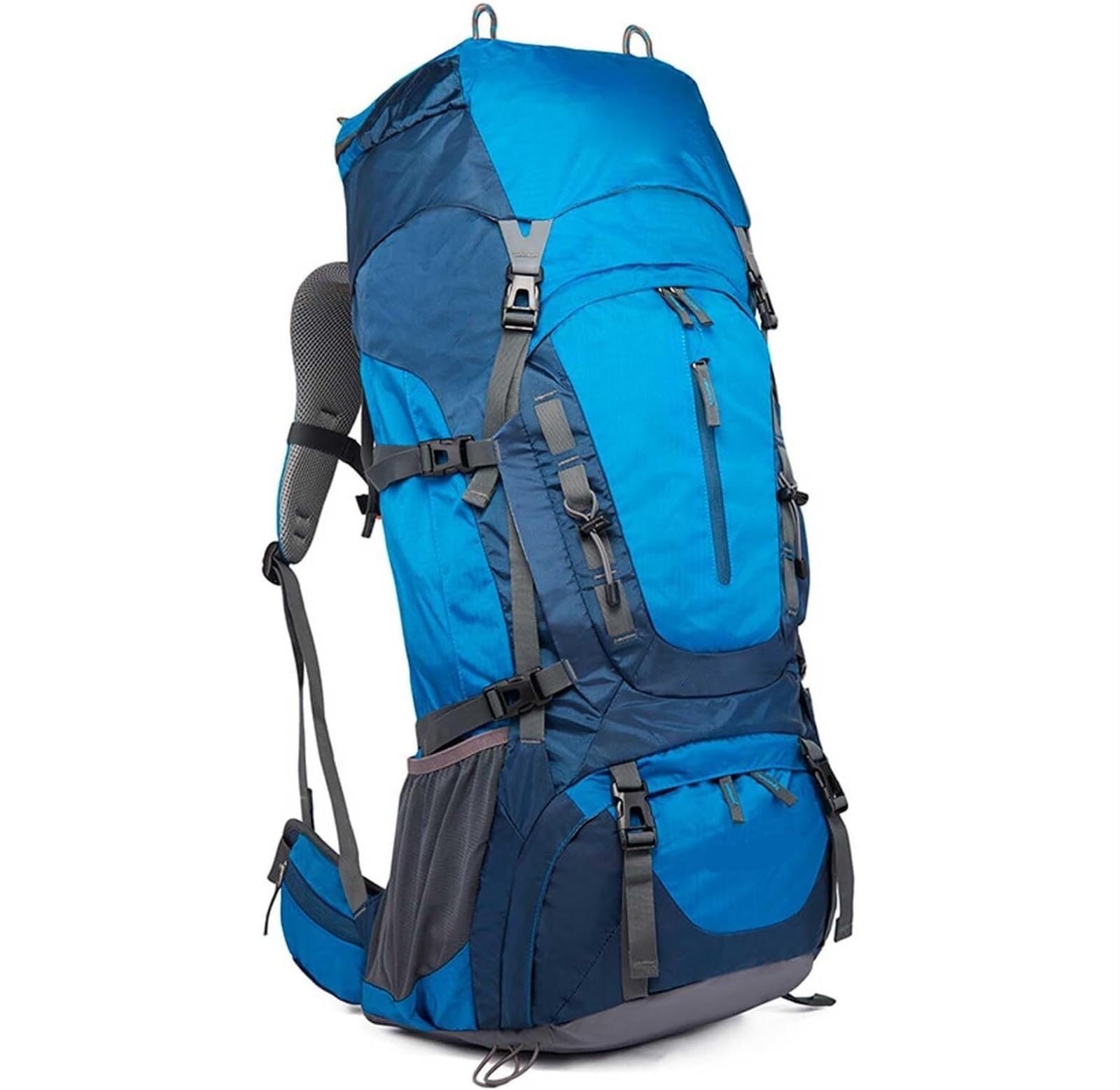 Plecak Podróżny Kemping Plecak Turystyczny Wodoodporny, Idealny Na Kemping I Wędrówki Na Świeżym Powietrzu Plecak Trekkingowy(Blue)