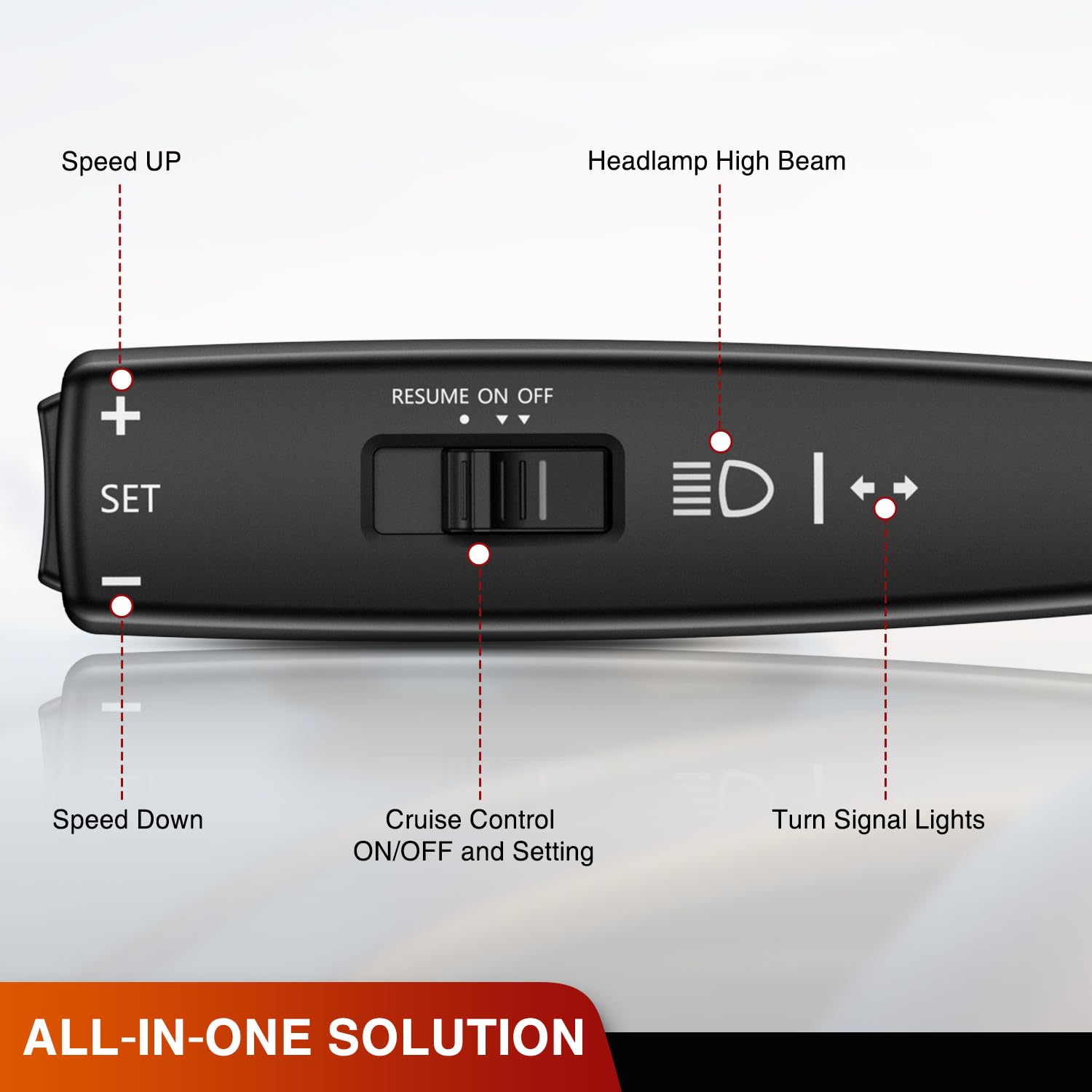 Nilight Turn Signal Switch Compatible with 2005 2006 2007 2008 2009 2010 2011 2012 Volvo Bus F FL FH FM FMX NH VN VNL VNM Multifunction Combination Lever Switches
