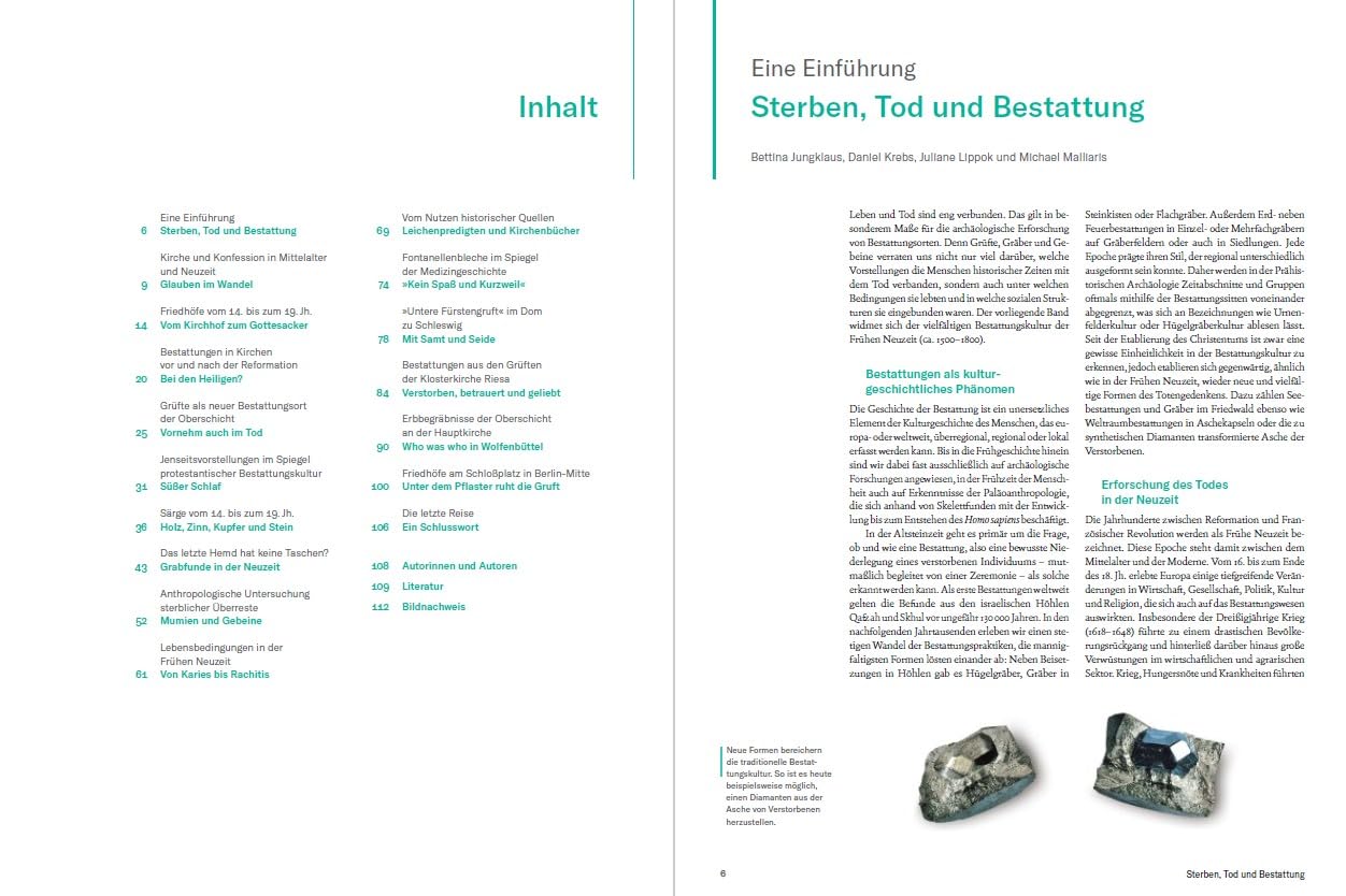 Gräber, Grüfte und Gebeine: Tod in der Frühen Neuzeit