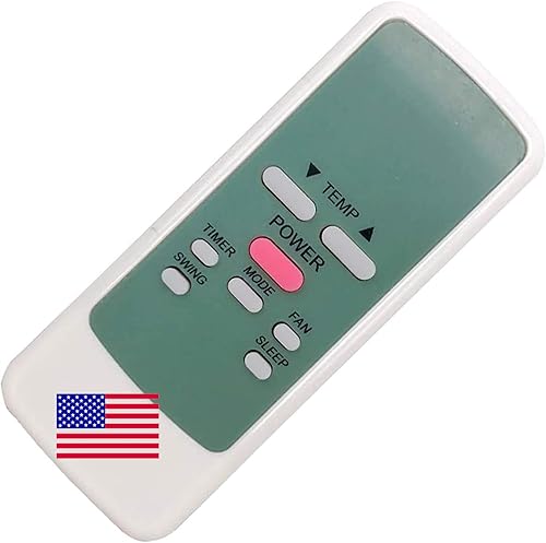 CHOUBENBEN Reemplazo R031D AC Control remoto para aire acondicionado Midea Control remoto Aire acondicionado