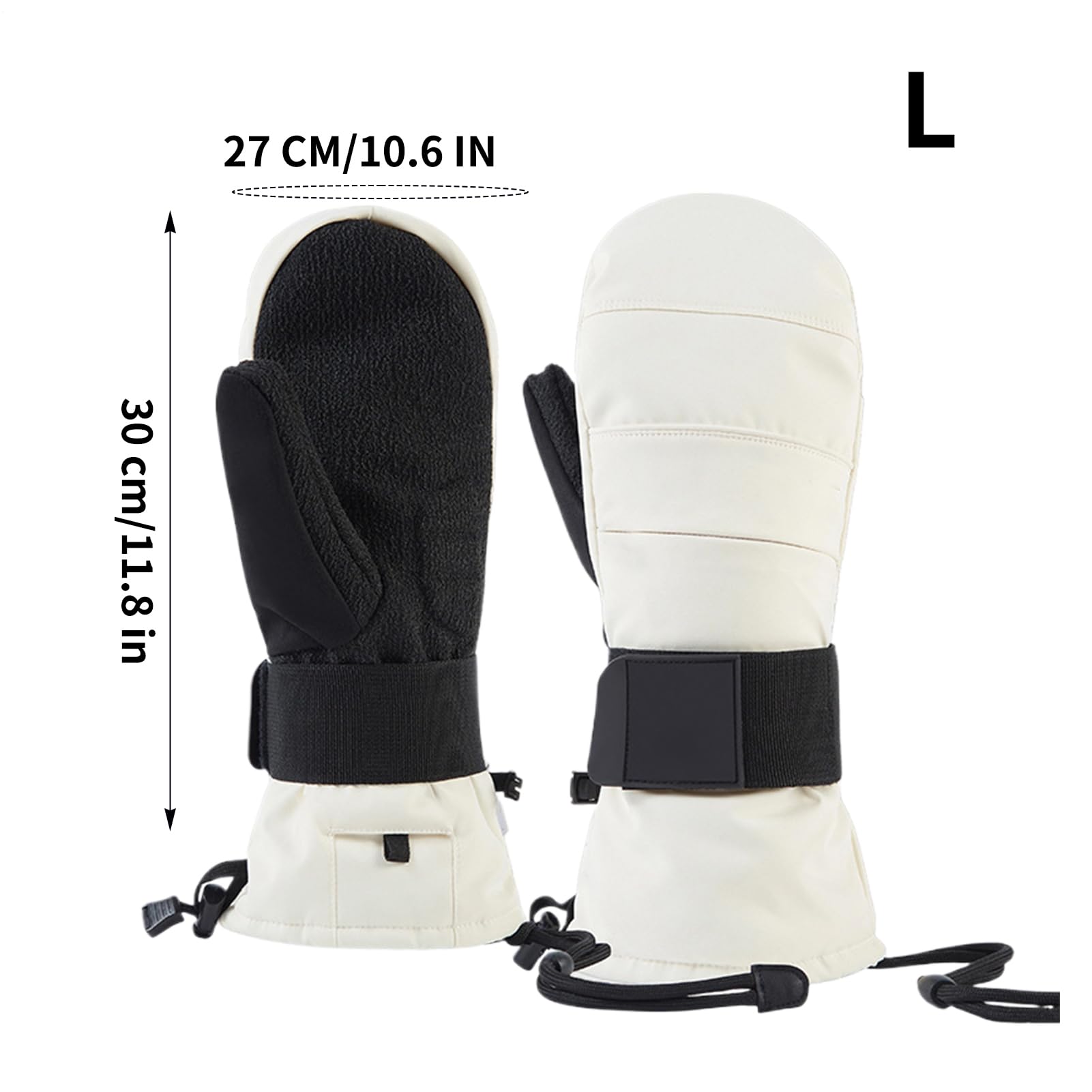 Générique Inverno Touch Screen - Guanti Isolanti Termici, Moto Sci Uomo Ciclismo Antivento Tempo Freddo | Abbigliamento Sportivo Neve Foderato in Pile per hom