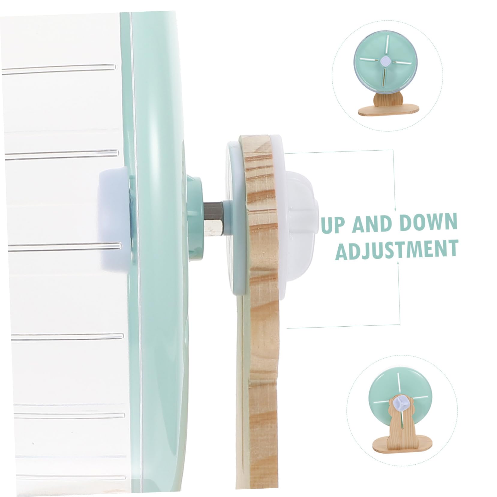 1ensemble Roue Exercice Silencieuse pour Hamster Et Petits Animaux avec Support Idéale pour Hérissons Et Chinchillas Accessoire De Jeu pour Animaux De Compagnie