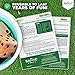 Swooc Games® - 5 Big Premium Laminated Yardzee & Farkle Score Cards (11.5in x 8in) w/Rules - Large Reusable Dry Erase Pads for Giant Outdoor Dice Games - Jumbo Score Sheet for Yardzee and Farkle
