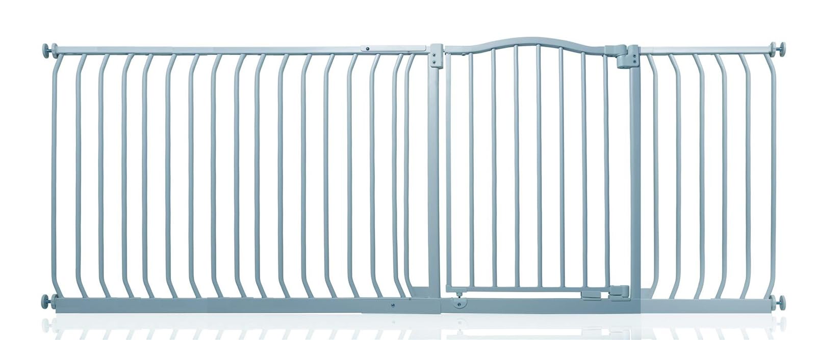 Safetots Curved Top Safety Gate, 71cm - 80cm, Matt White, Pressure Fit Stair Gate, Baby Gate for Doors Hallways and Spaces, Safety Barrier, Easy Installation — view 73