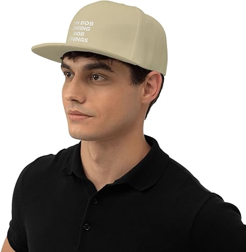Miniatura 9 de Im_Bob_Doing Bob Things Logo Baseball Cap Baseball Hat Adjustable Outdoor Hip Hop Shading Caps Unisex