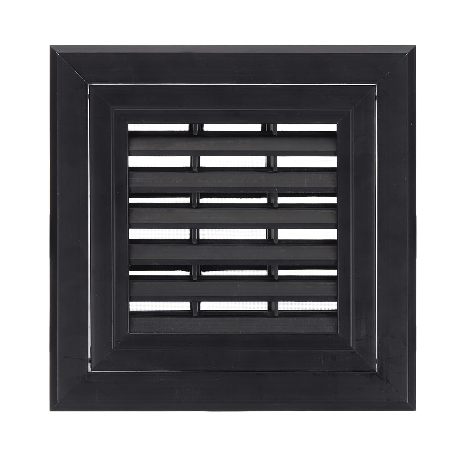 Grille de ventilation noire 8x8 pouces pour harmoniser le salon et purifier l'air