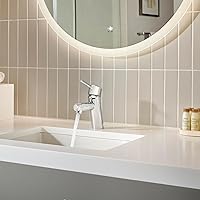 Vista 11 de GROHE 34271ENA Concetto, Single Hole Single-Handle S-Size Bathroom Faucet 1.2 GPM Less Drain, Brushed Nickel