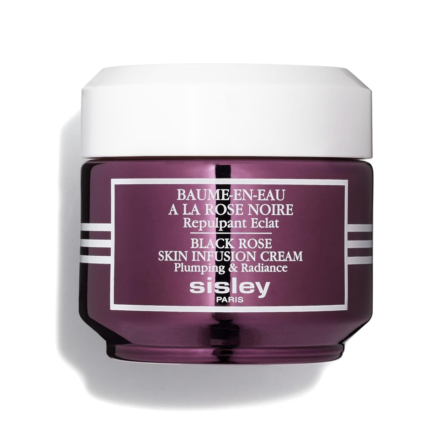Sisley Paris Black Rose Skin Infusion Cream - 50 mL - Daily Radiant Plumping Face Care Moisturizer - All Skin Types - Non-Comedogenic