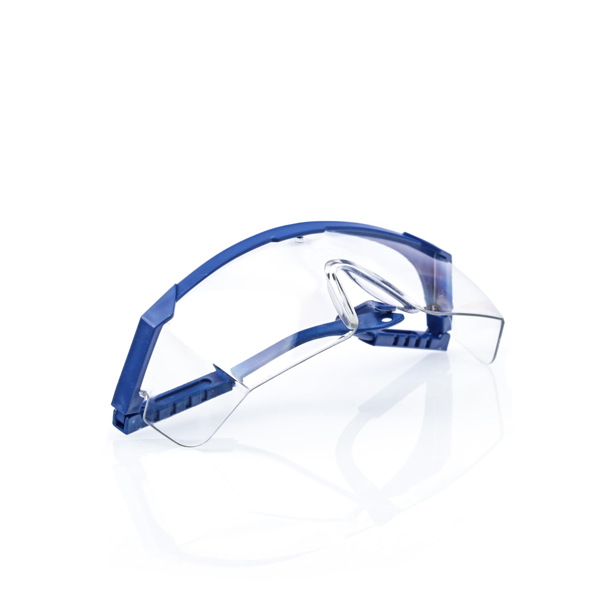 Premium okulary ochronne z soczewkami poliwęglanowymi | ochrona przed promieniowaniem UV, certyfikat EN-166 | idealne do warsztatów, placów budowy, prac ogrodowych | okulary ochronne