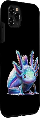 Miniatura 3 de Carcasa de arte de mundo submarino encantado para iPhone 11 Pro Max con diseño de ajolote mágico