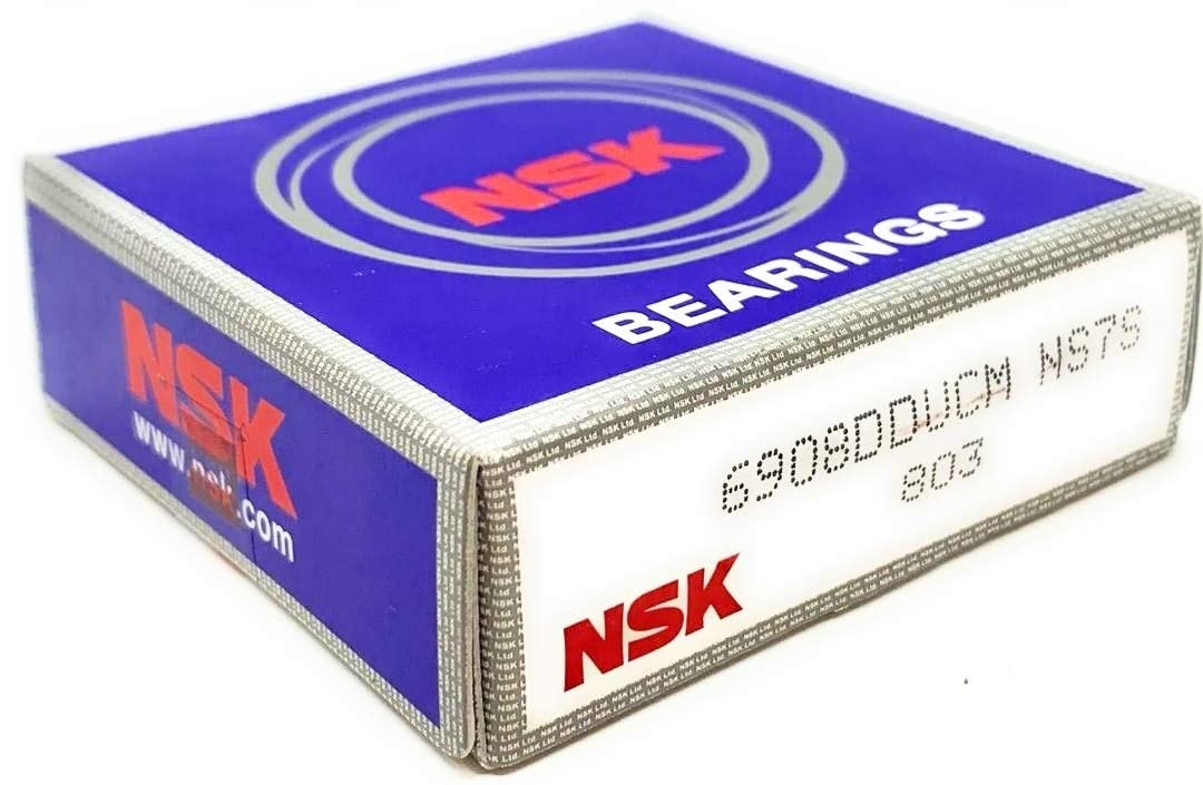 NSK 6908DDU Bearing Rubber Sealed 6908 DDU 6908-2RS-C3 40x62x12 mm