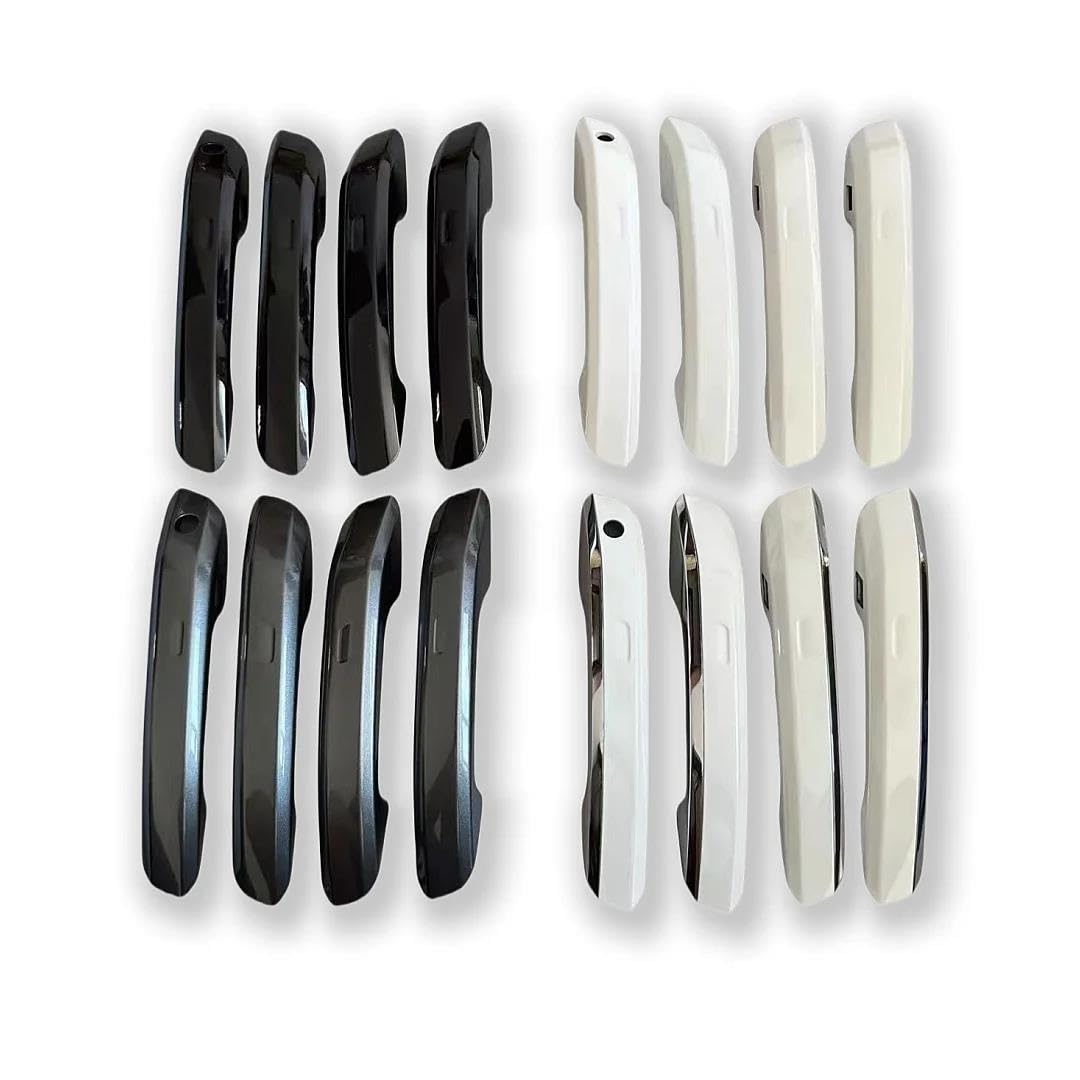 Copri Maniglia Esterna per A*UDI per A4 A5 S5 S4 B9 Q5 Maniglia della Portiera (Piano Pitch Black,Left Rear)