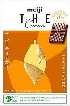 Amazon.co.jp: Meiji The Cocoa Fruity Cocoa 1.5 oz (42 g) x 7 Packs