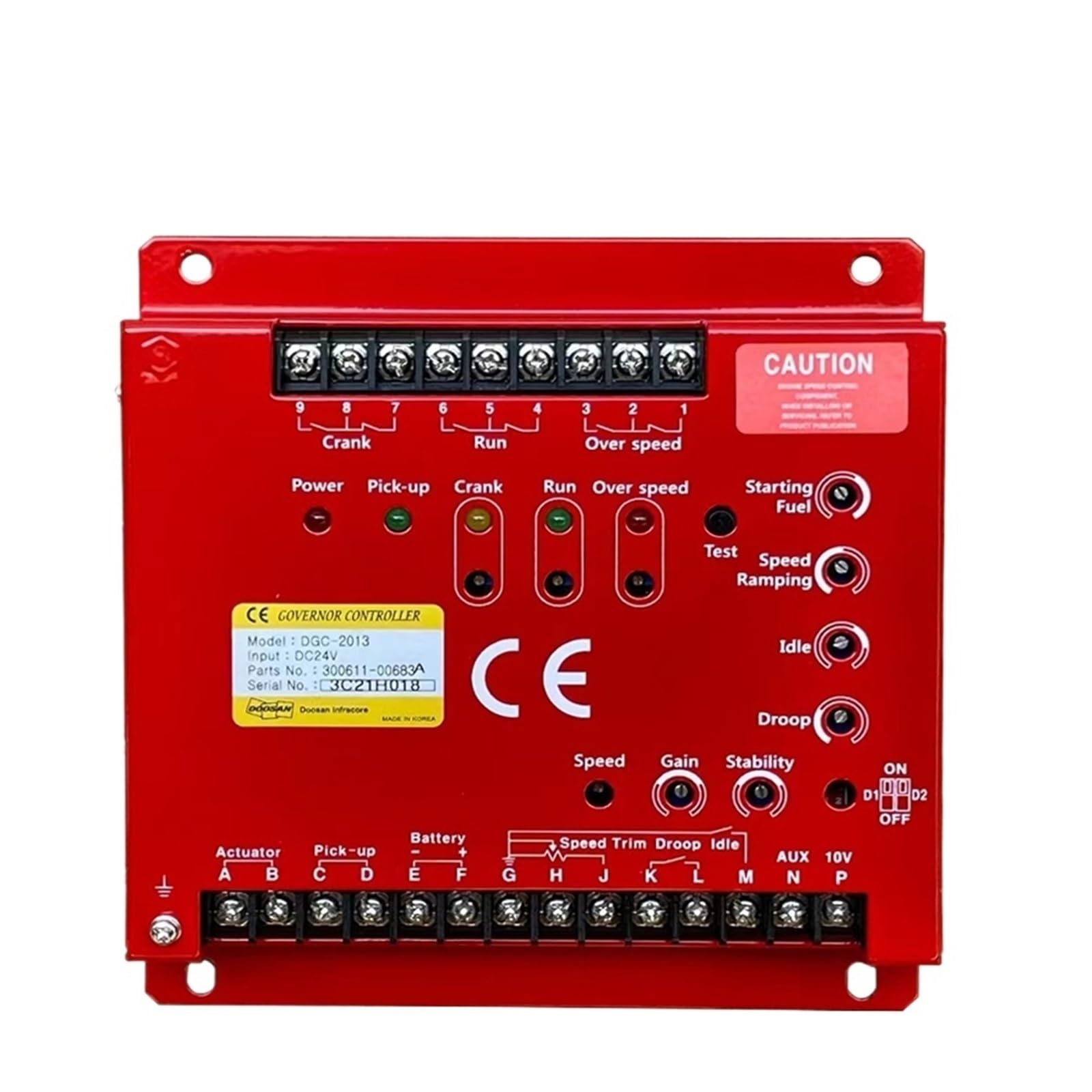 Jdilfunu Dgc2013 Generator Speed Governor Control Module 1Pcs