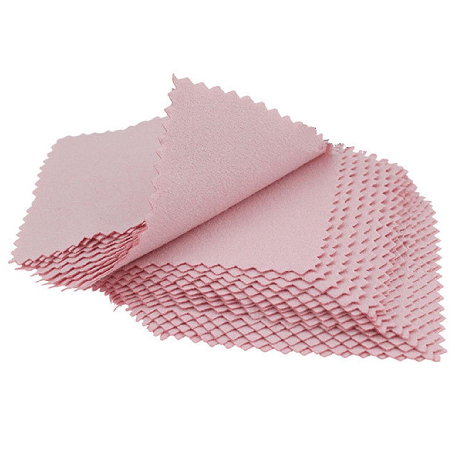 40 Chiffons De Nettoyage Pour Bijoux - Double Face, Doux, 8x8 Cm | Pour Bijoux, Lunettes, écrans, Montres - 11