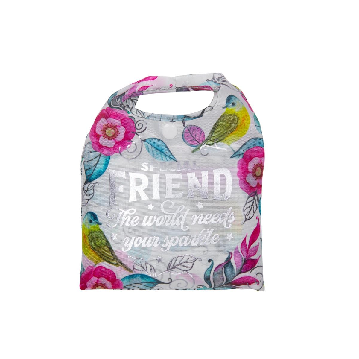 History & Heraldry Personalised Sparkle Shopper Bag (Special Friend) — image 1