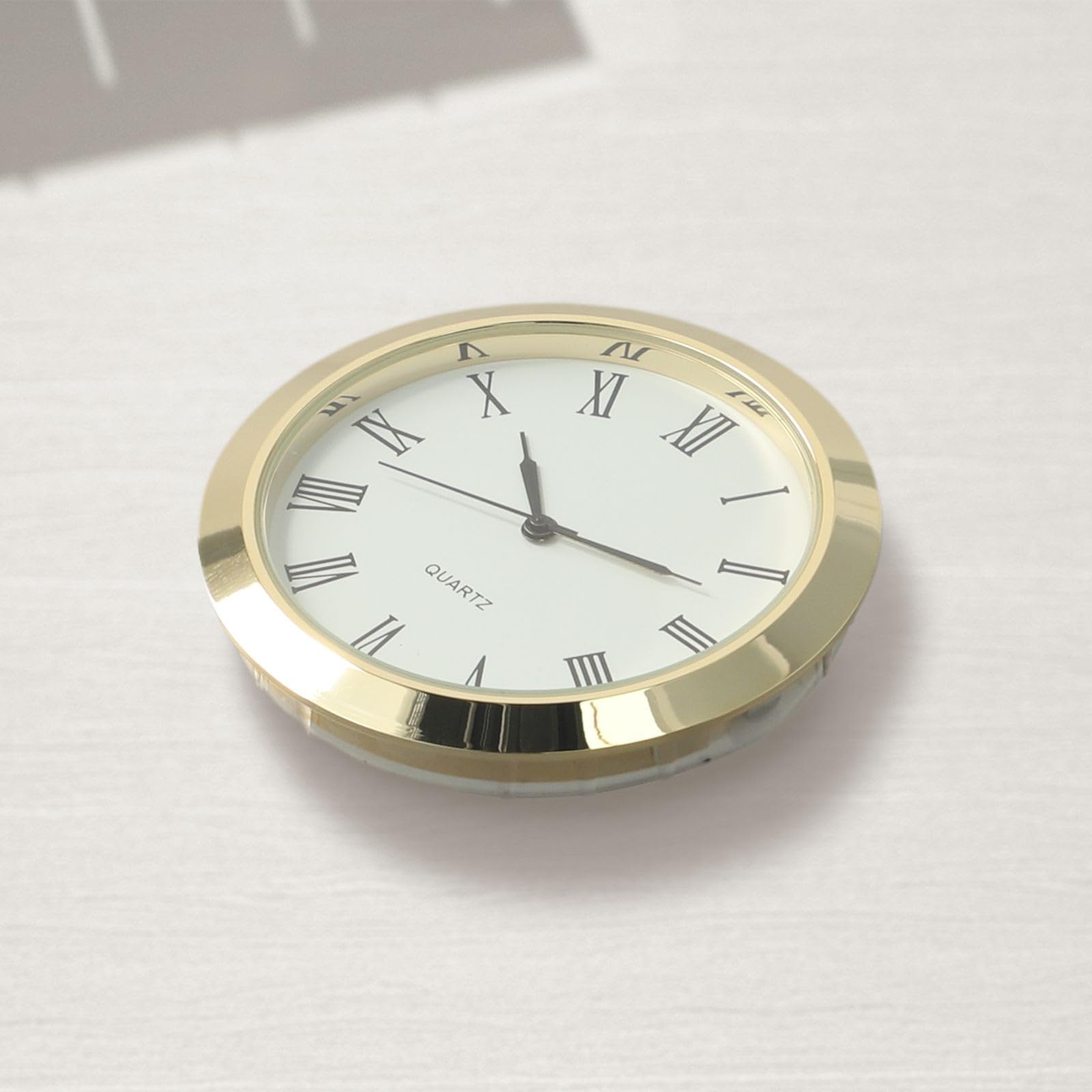 Mini horloge à quartz ronde 61 mm avec insert de 61 mm