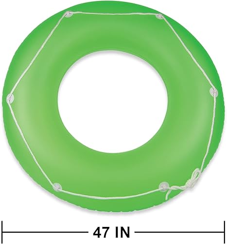Miniatura 5 de Poolmaster Neon Frost - Flotador interior grande para piscina, color verde