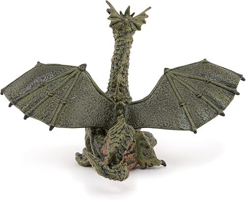 Miniatura 9 de Dragón alado con fuego (dragón azul o verde alado los colores pueden variar)