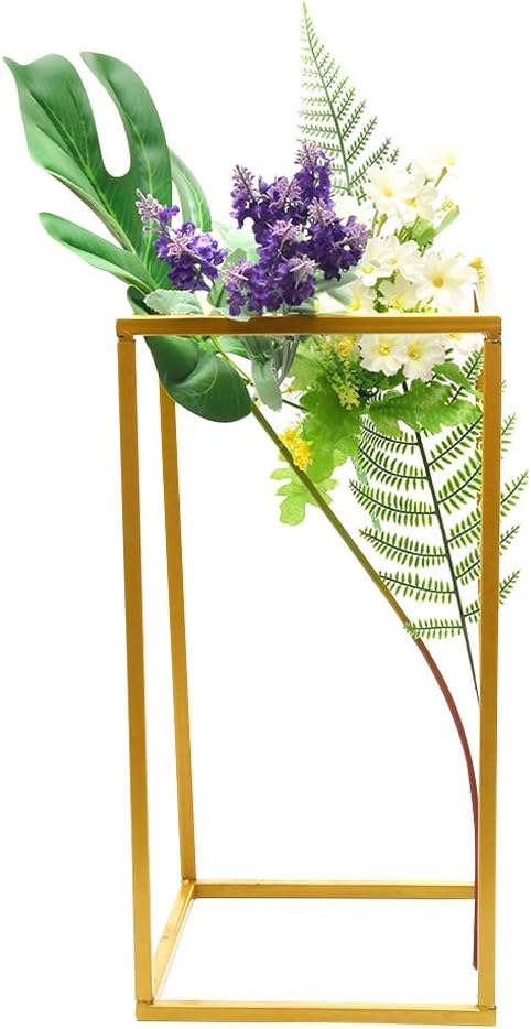 Metal Vase Column Stand Geometric Vases Props Rustproof Flower Rack Iron Detachable for Wedding Party Decoration
