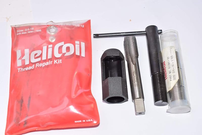 Kit de Reparo de Rosca Helicoil 3/4-16 HEL5528-12 (5528-12)