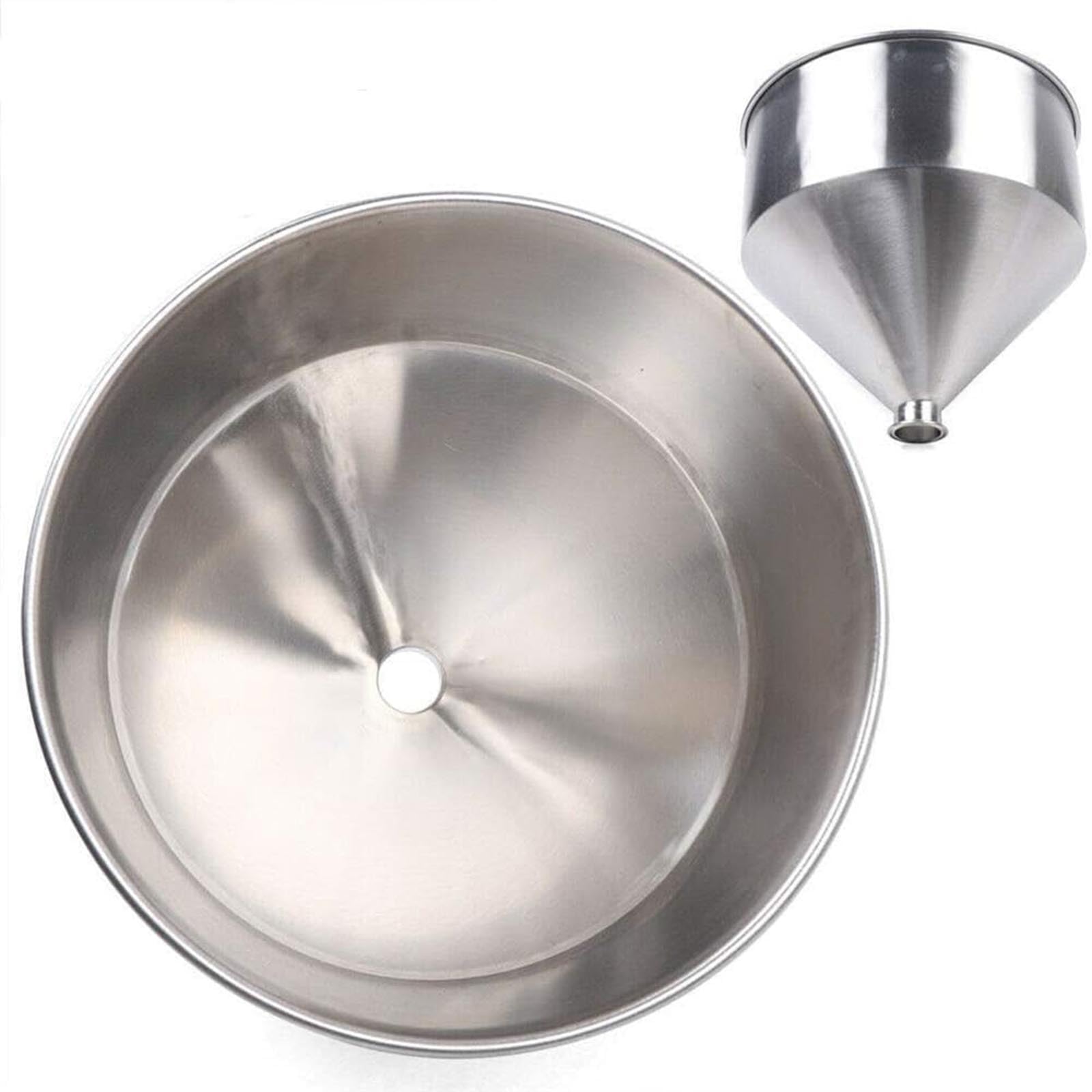10–50 l Edelstahl-Trichter, Volumen-Flüssigkeitspasten-Fülltrichter, Füllmaschinen-Trichter, Hochleistungs-Trichterfüllmaschinen-Zubehör,30L