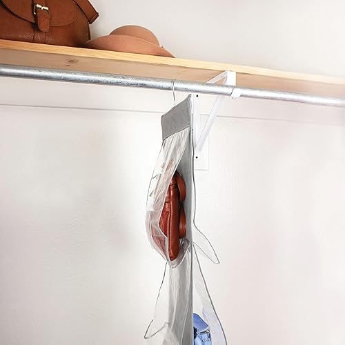 Miniatura 4 de My Home Bags Away - Organizador de almacenamiento colgante para bolsos, 8 bolsillos, multicolor