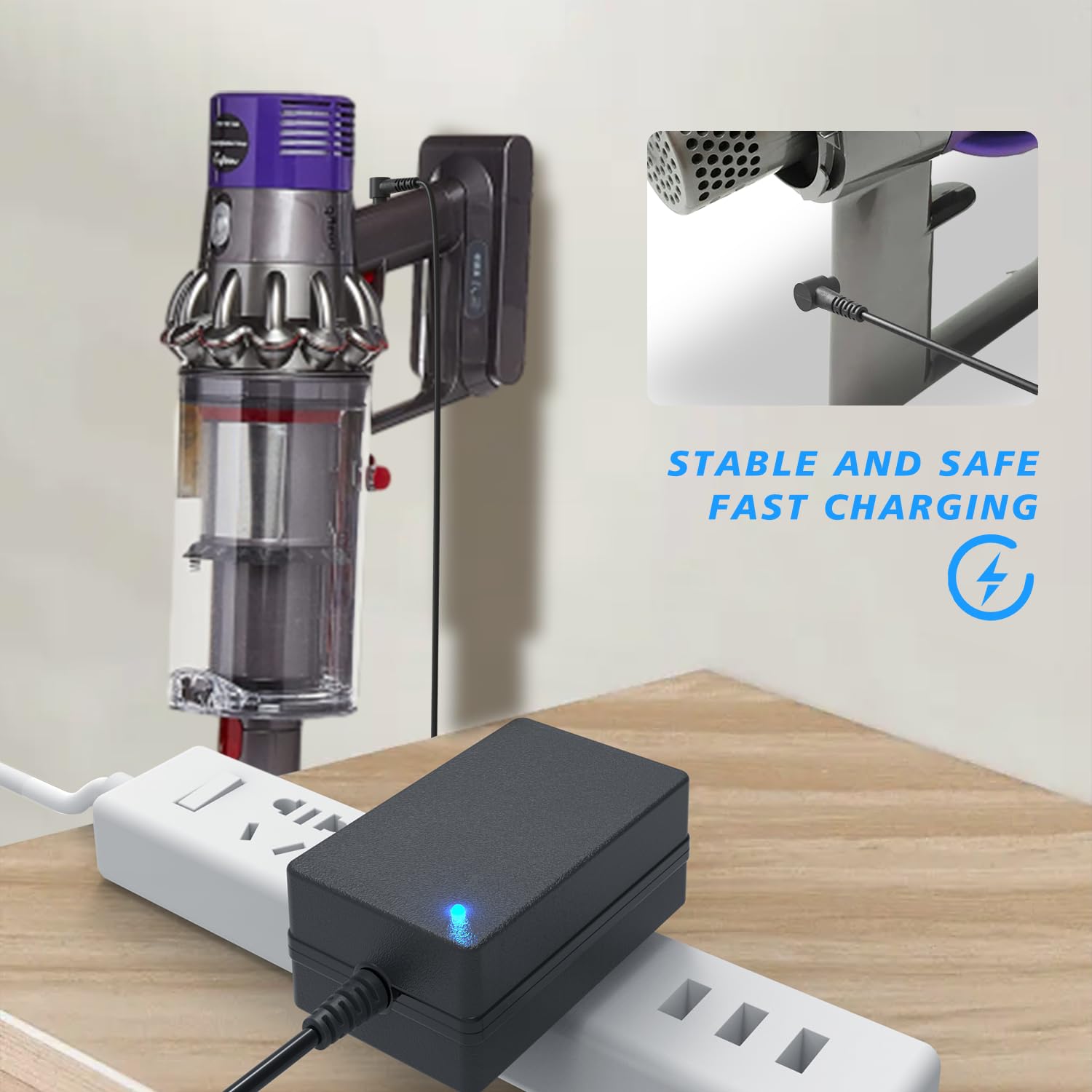 Amazon.com: 30.45V Charger for Dyson V10 V11 V12 V15 Cordless