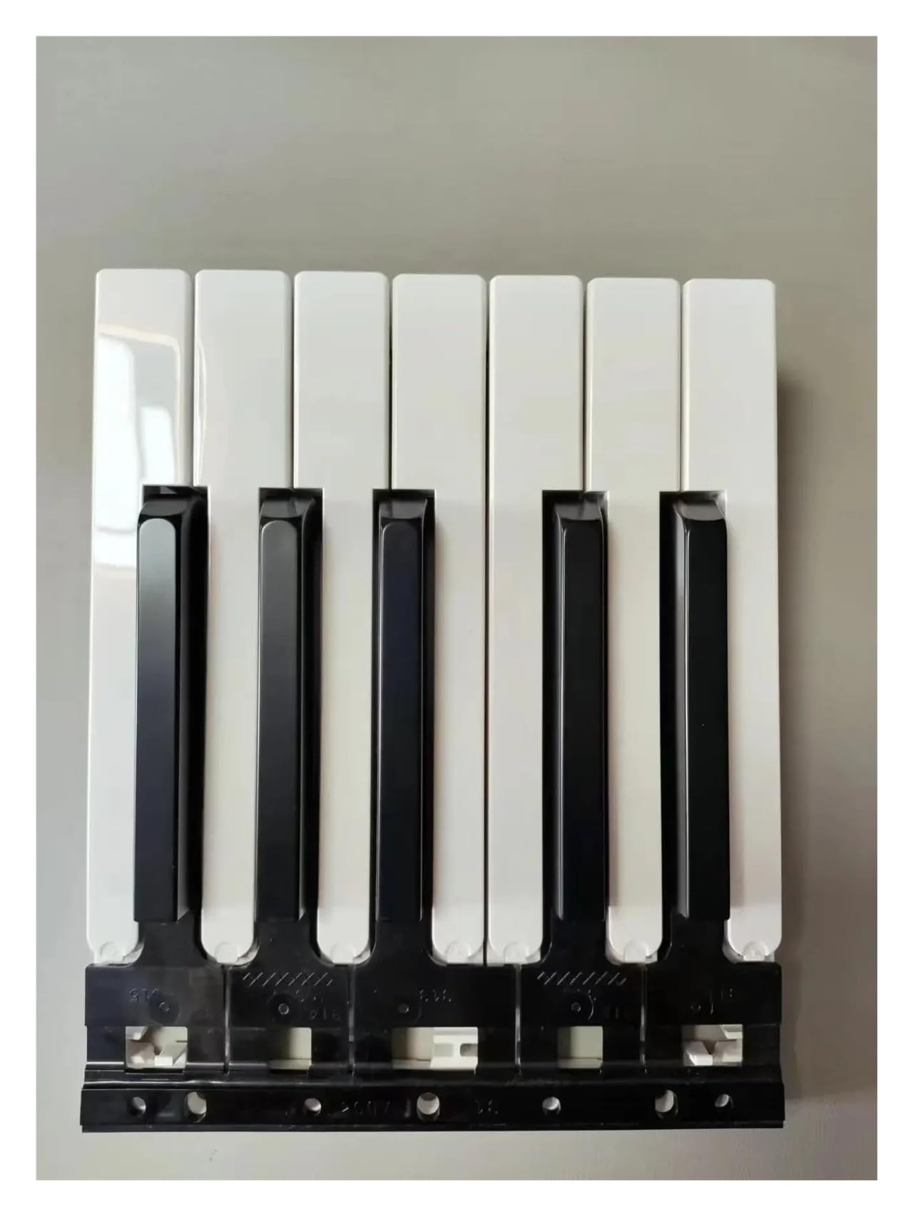 Parte di riparazione for pianoforte digitale, tasti bianchi neri, compatibile con Yamaha | KX8 DGX-660 DGX-650 DGX-640 DGX-630 MM8 MOX8 MOXF8 MX88(2pcs 24Keys)