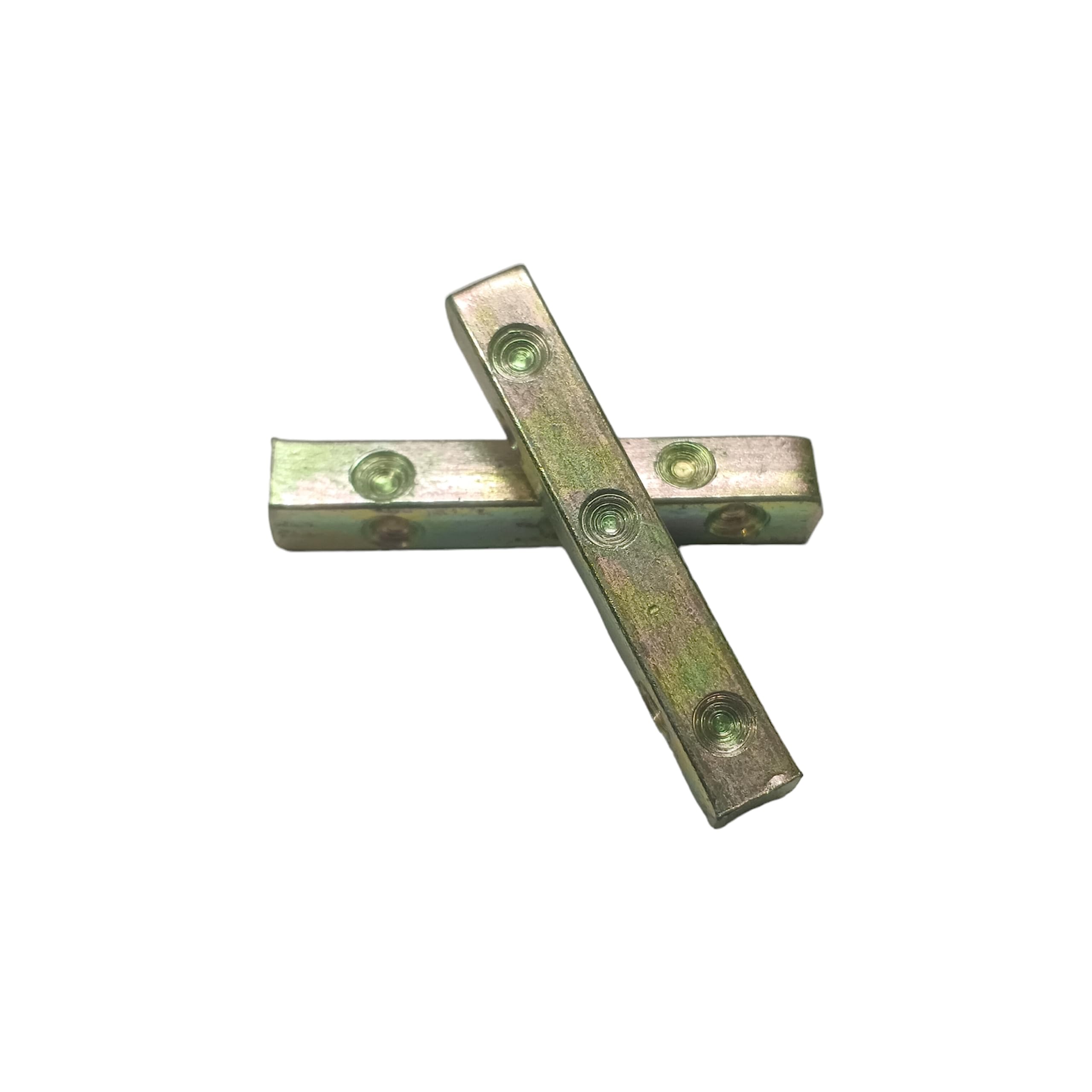 Dayakattai (2 Pairs - 4 Pieces) - 50 mm Length - 8 mm Thickness - Stainless Steel - Thayam Kattai - Pachikalu - Pasa - Paasa - Traditional Dice - Image 5 thumbnail