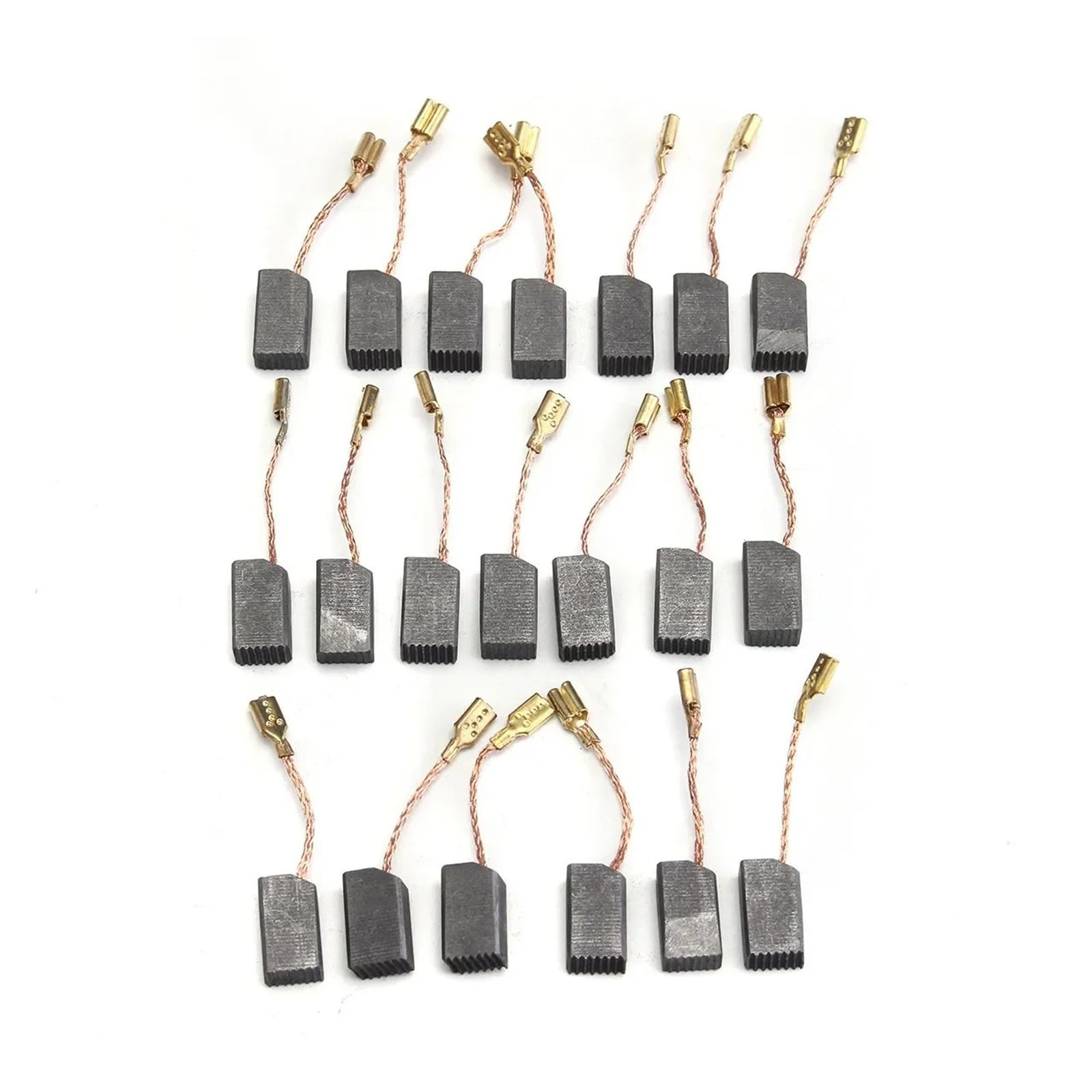 Cqjfcybra 60Pcs 13.6X7.8x6.1mm Motor Carbon Brushes，For 100Mm Angle Grinder